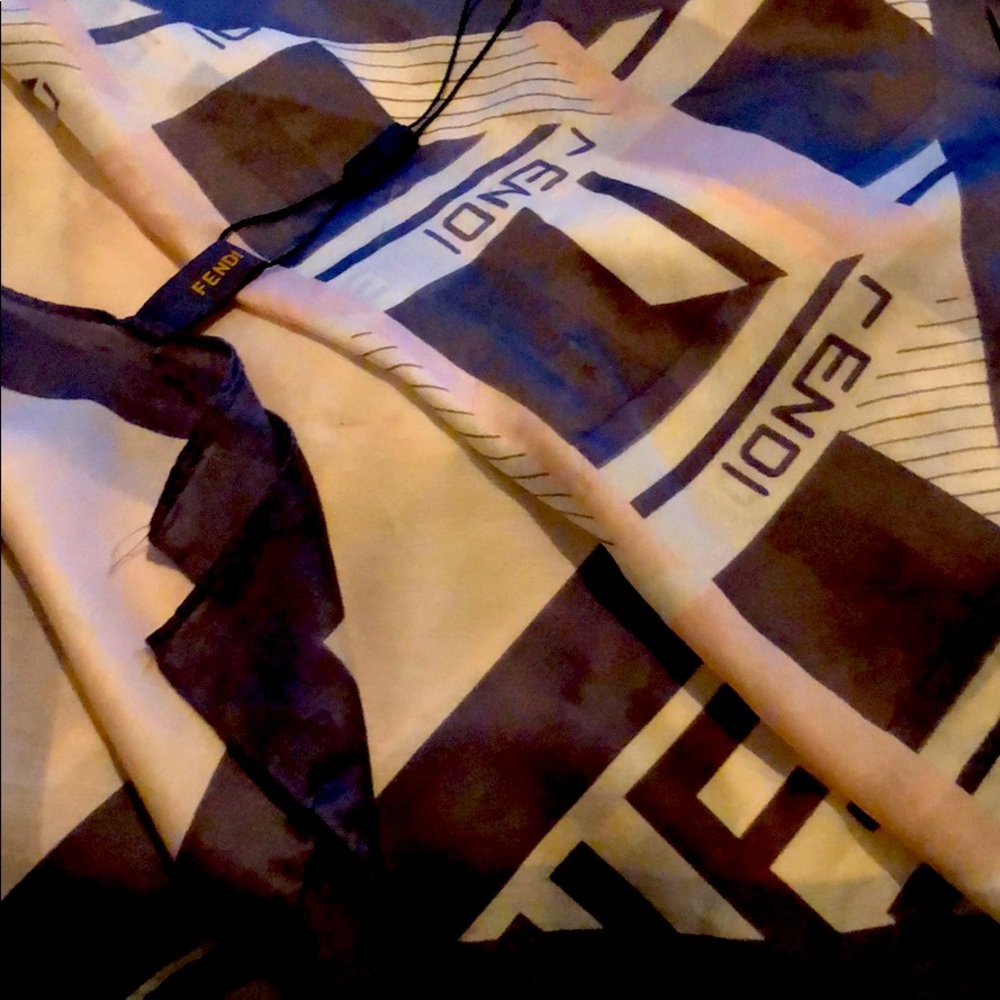 Fendi silk shawl/wrap
